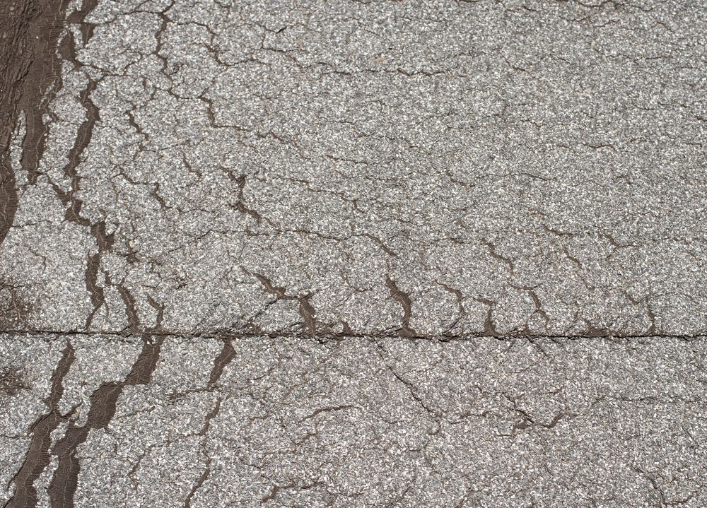 Losliggend dakleer op plat dak in Reeuwijk